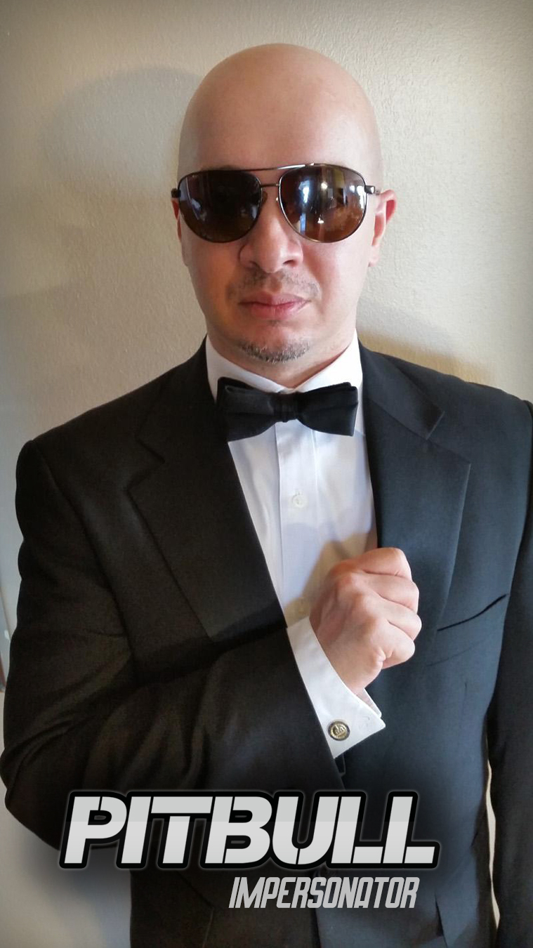 Pitbull Impersonator
